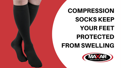 How Compression Socks Keep Your Feet Protected From Swelling?