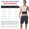 MAXAR Bio-Magnetic Deluxe Back Support Belt - Far Infrared W/ Cera Heat Fabric