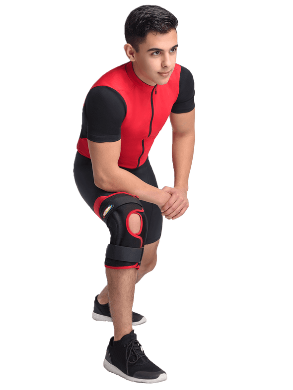 MAXAR Airprene Wrap-Around Hinged Knee Brace - Maxar Braces