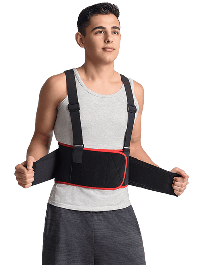 BACK AND AB SUPPORT GREEN LINE OSFM, Back Support Braces